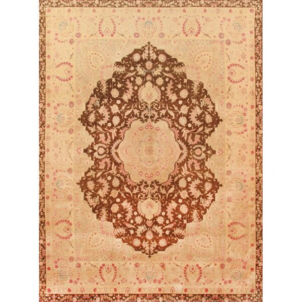 Pasargad Home Baku Collection Hand-Knotted Lamb'S Wool Area Rug- 8 Ft. 7 In. X 11 Ft. 4 In. 30143 - main